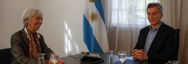 ARGENTINA-IMF-MACRI-LAGARDE